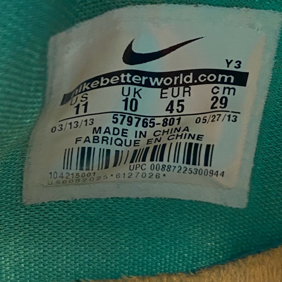 NIKE AIR MAX LEBRON 10 LOW 'WATERMELON' 579765-801
Mens size 11 - Picture 7 of 9